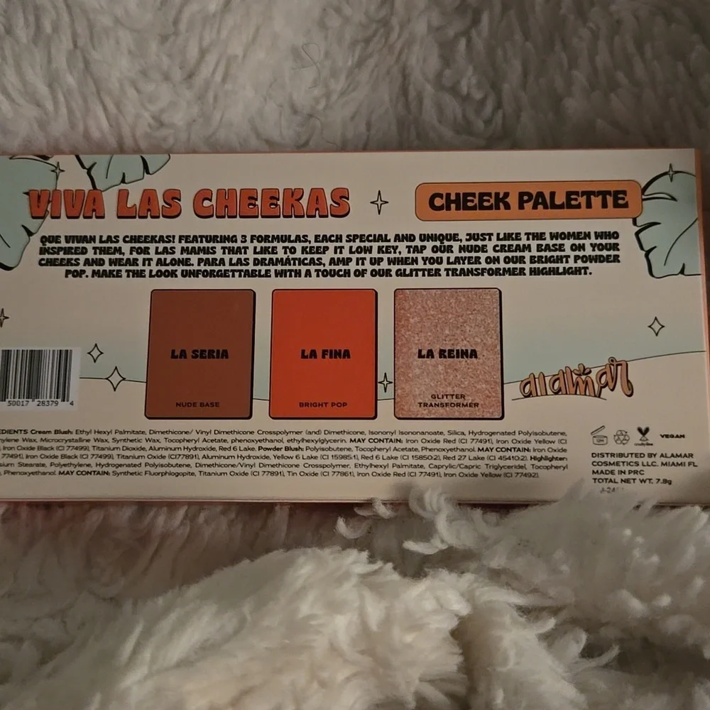 Alamar Viva Las Cheekas Cheek PaletteIn Medium/Tan